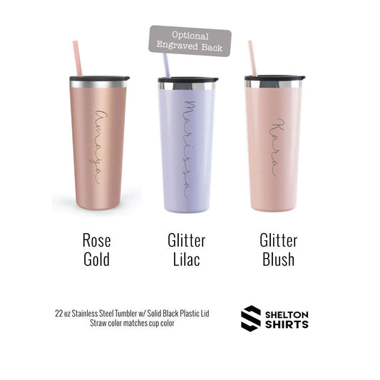 Zodiac Sign Acrylic Tumbler Cups with Straw – Always My Heart LLC