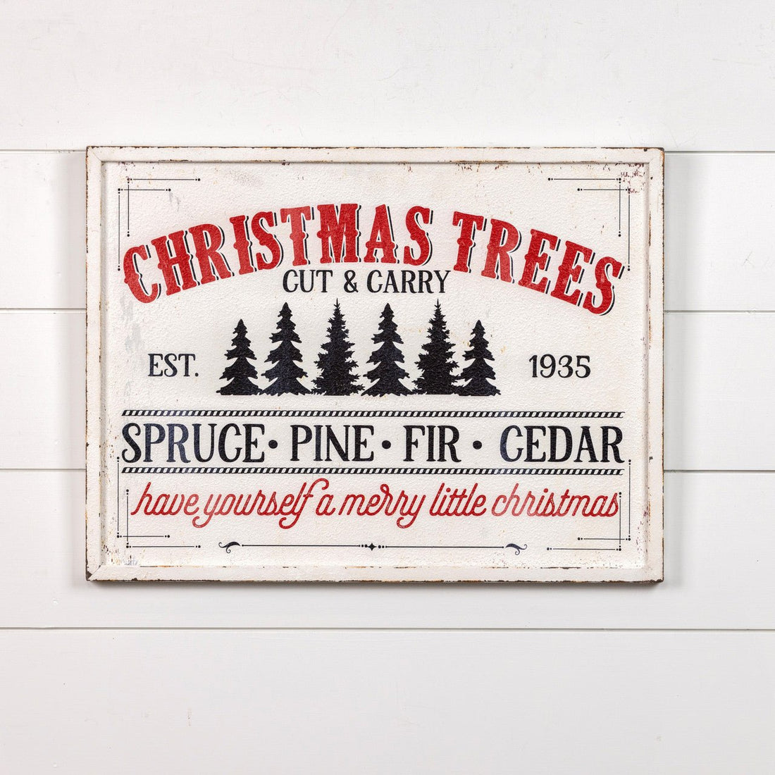 Simple Vintage Rustic Christmas - Here Comes Santa Claus – Simple
