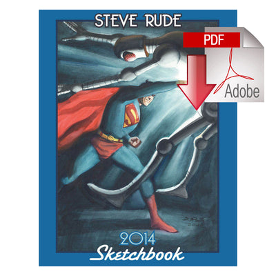 The Thing 2015-2020 Blank Sketchbook 1 – Steve Rude Art