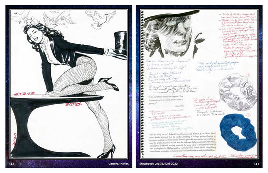 2015-2020 Blank Sketchbook – Steve Rude Art