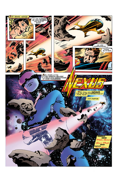Nexus 2013 Sketchbook Cover 8x10 print – Steve Rude Art