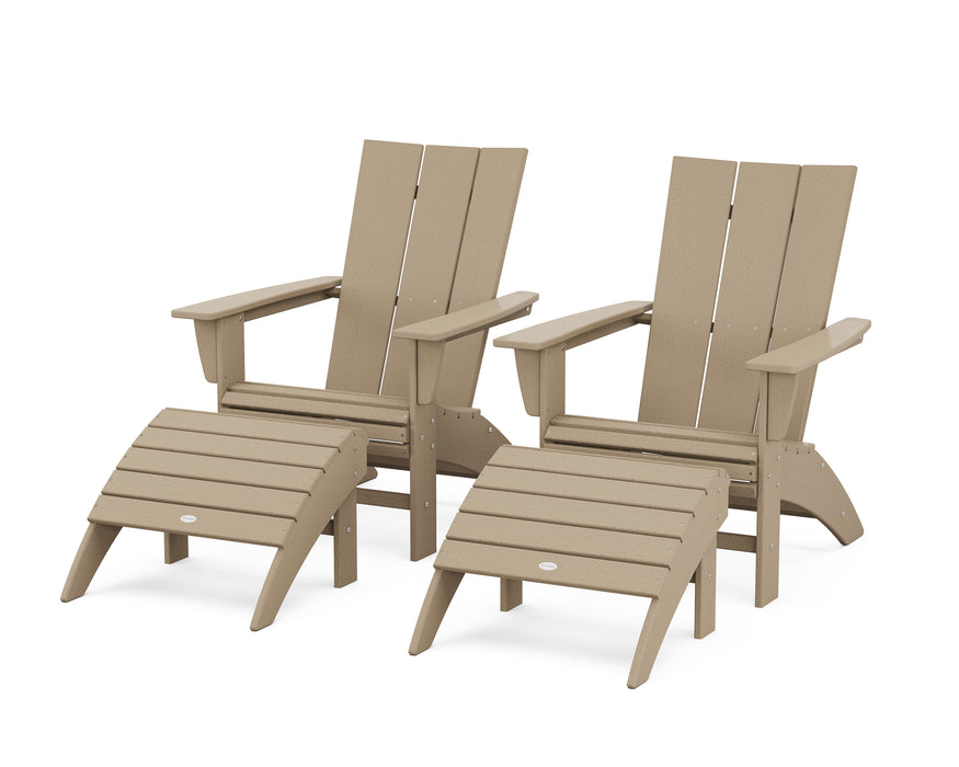 4 piece adirondack chair set