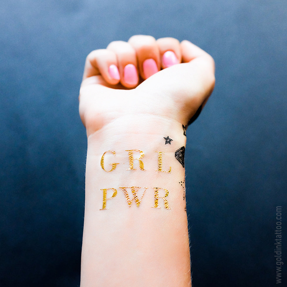 GRL PWR minimaltattoo  2nd Skin Tattoo  Piercing  Facebook