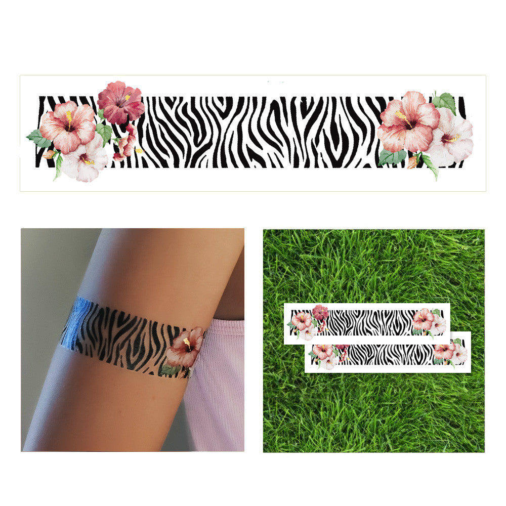 zebra tattoo gum
