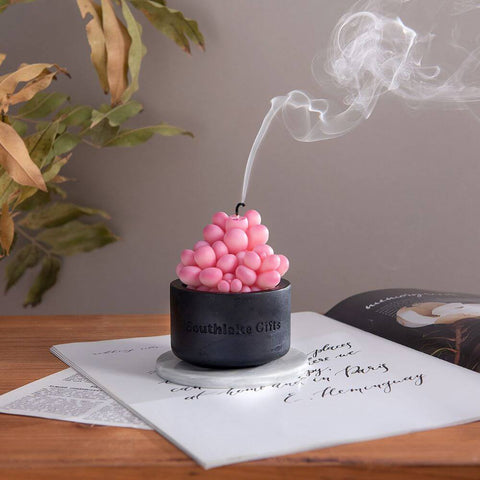 Pink Moonstone Succulent Candle from Southlake Gifts Canada. Your ultimate candle gift shop in Canada. 