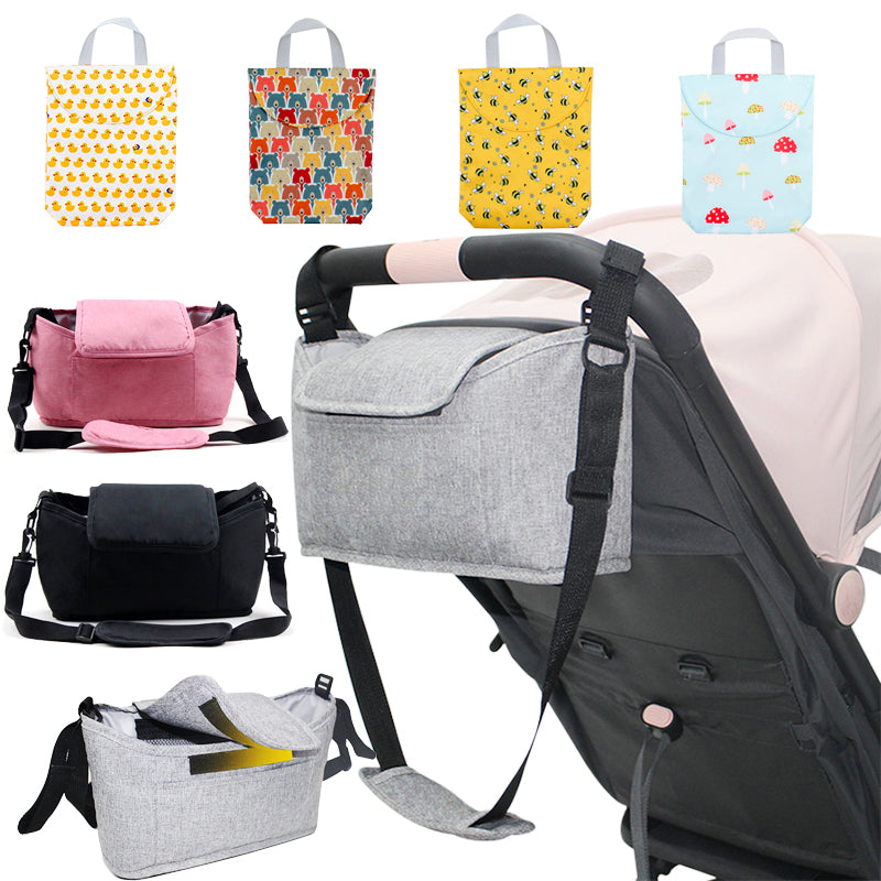 Baby Products Online - Baby Stroller Bags Organizer Baby Diaper Bag  Pregnant Diaper Hanging Bag Cup Holder Stroller Accessories Mom Stroller  Travel Bag - Kideno