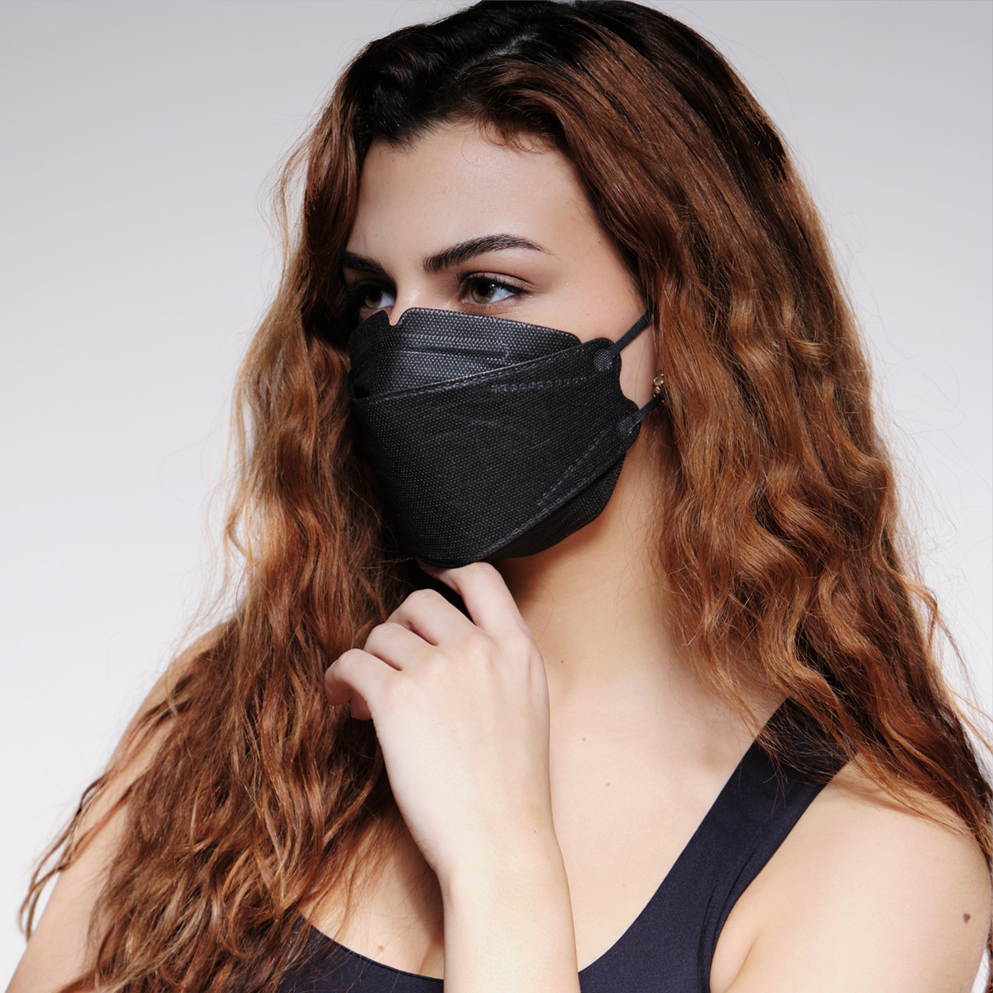 KN95 Respirator Face Mask - Black - Kind Mask product image