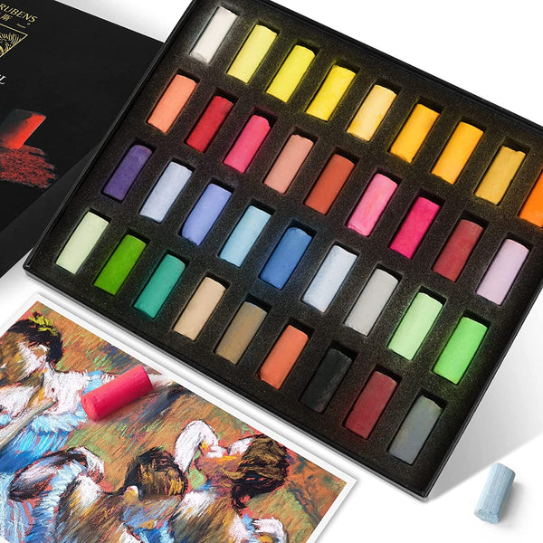 Paul Rubens 48Colors HAIYA Series Beginners Grade Soft Oil Pastels Smooth  Crayon Graffiti Painting Art Drawing Supplies
