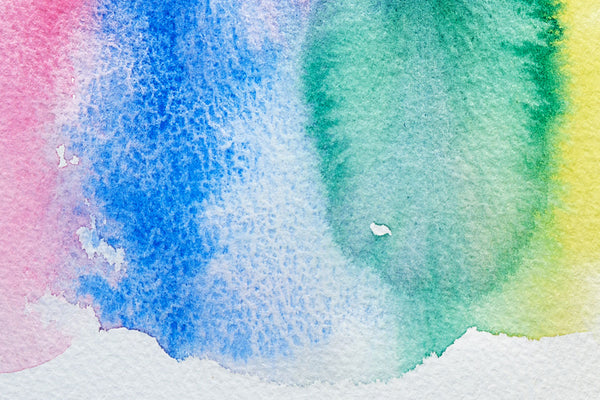 Aquarell auf kaltgepresstem Aquarellpapier