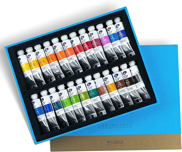 MeiLiang 48 Vivid Colors Watercolor Paint Set