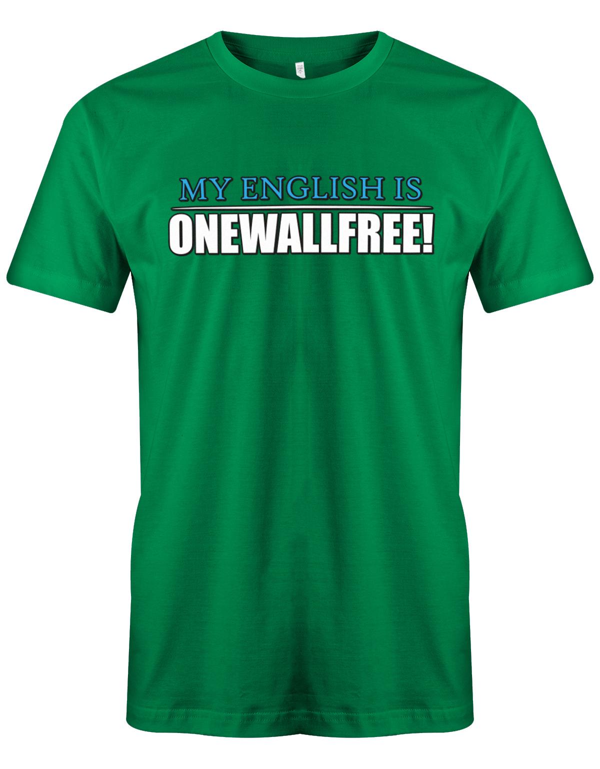 Denglisch My English is onewallfree - Herren T-Shirt Jayess®#N