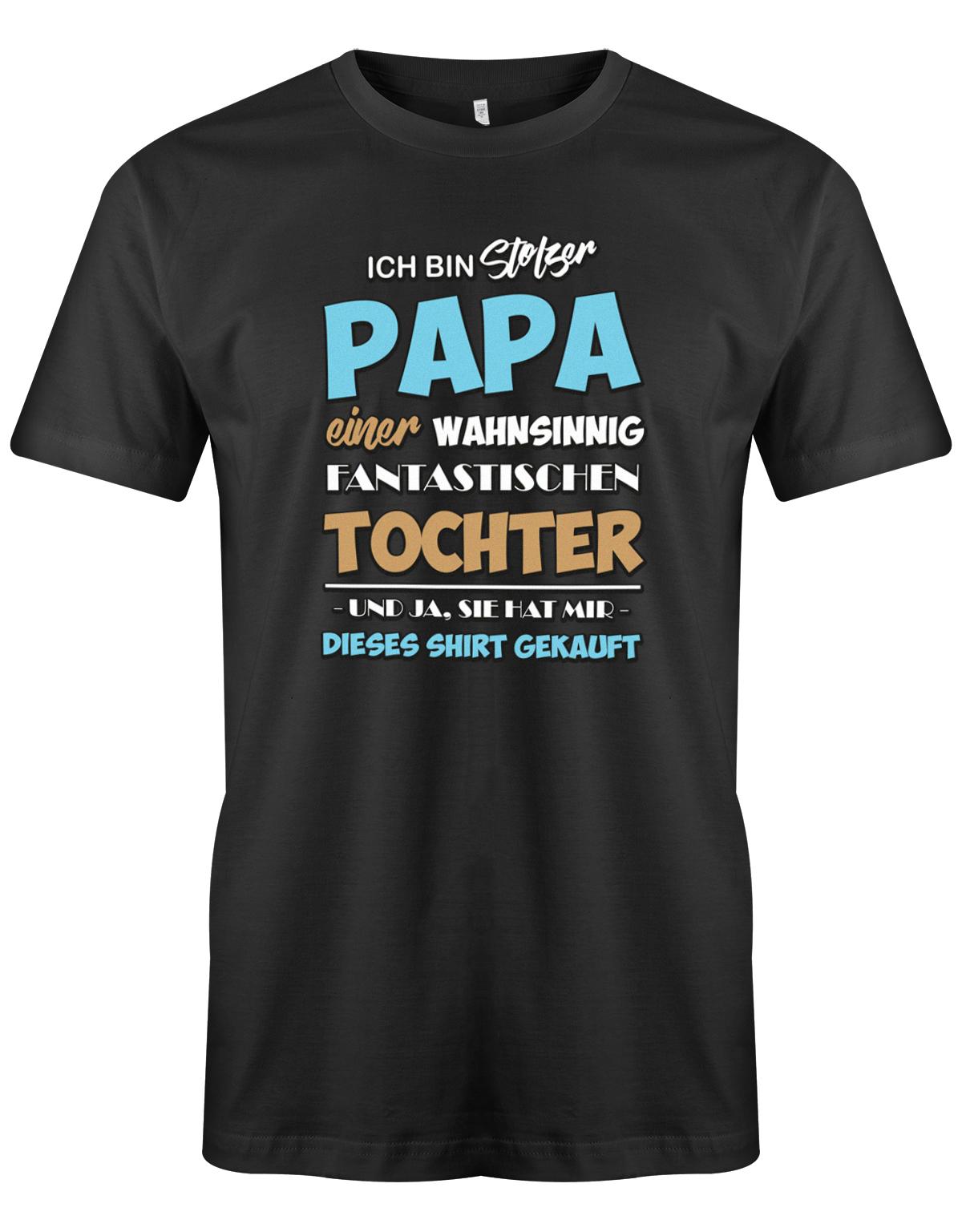 Ich Bin Stolzer Papa Einer Wahnsinnig Fantastischen Tochter Herren T Shirt Jayess®n 