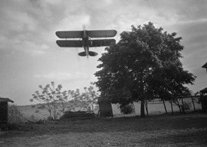 Crop duster. Library of Congress