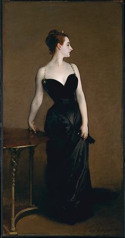 Portrait of Madame X, by John Singer Sargent, 1884, MMAM