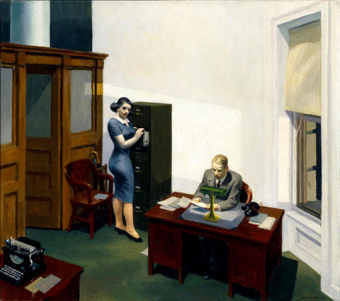   Office at Night, 1940, The Walker
