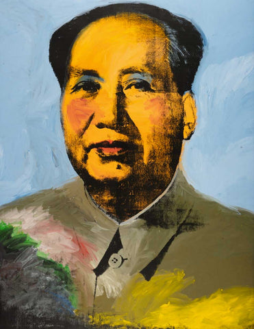 Mao, by Andy Warhol, 1972, The Museum of the Art Institute of Chicago