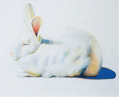 Rabbit, by Wayne Thiebaud, 1966