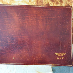 After antique finish and sealer Sparrowhawk Leather NZ