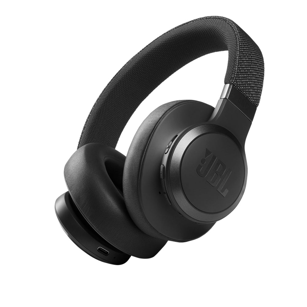 JBL LIVE 660NC - Bluetooth Over-Ear Hovedtelefoner - Sort Bluetooth - Headset - Over-Ear | TABLETCOVERS.DK