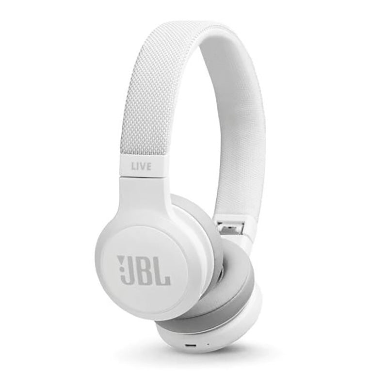 JBL Live 400BT On-Ear Hovedtelefoner Hvid Bluetooth - Headset - | TABLETCOVERS.DK