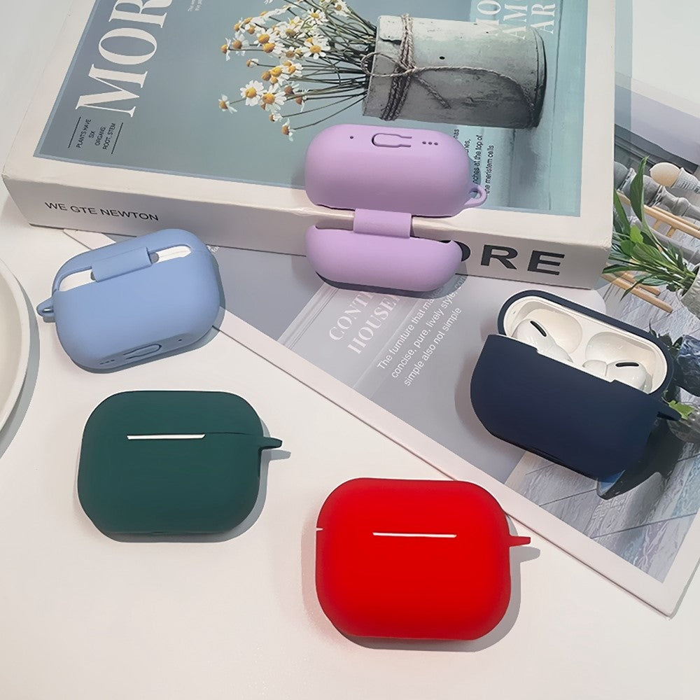 Apple Airpods Pro 2nd Gen (2022) Cover m. Sort | AirPods Pro 2nd (2022) Tilbehør | TABLETCOVERS.DK