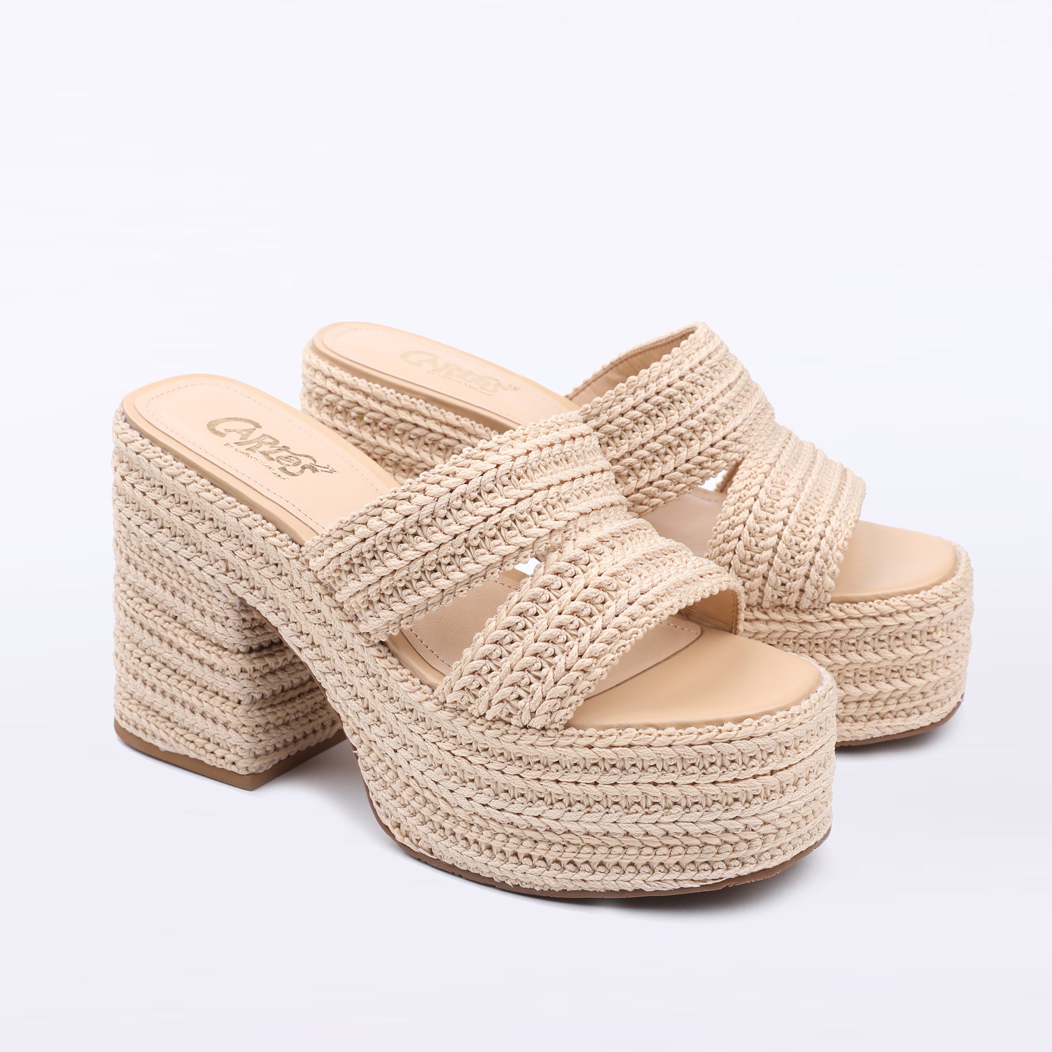 NZSALE  Novo Novo Shoes BUENOSAIRES Womens Wedges Shoes in Metallic Raffia