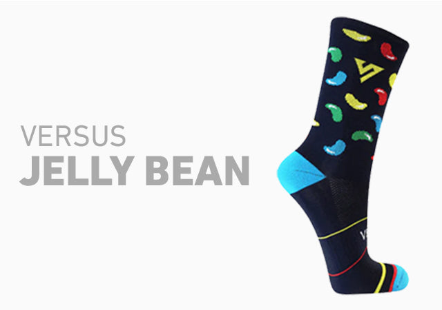 Versus Jelly Bean Chaussettes de cyclisme