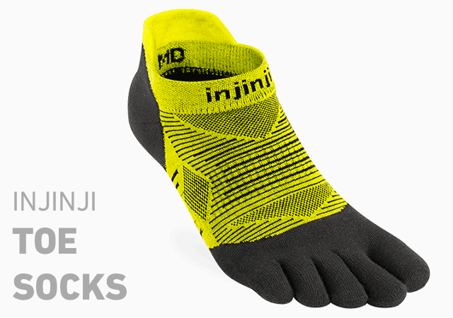 Chaussettes à orteils Injinji