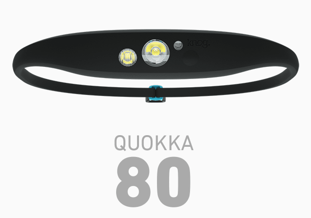 Quokka 80 Lampe Frontale Knog Running