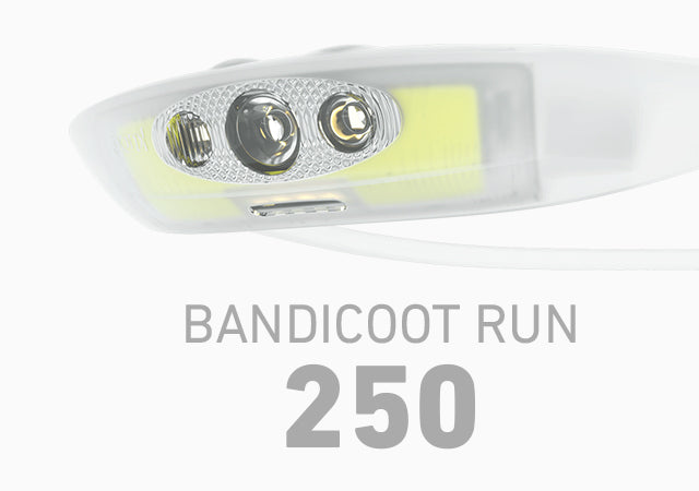 Lampe frontale Bandicoot Run 250