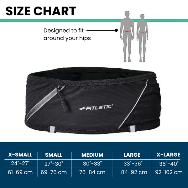 FITLETIC Size Chart