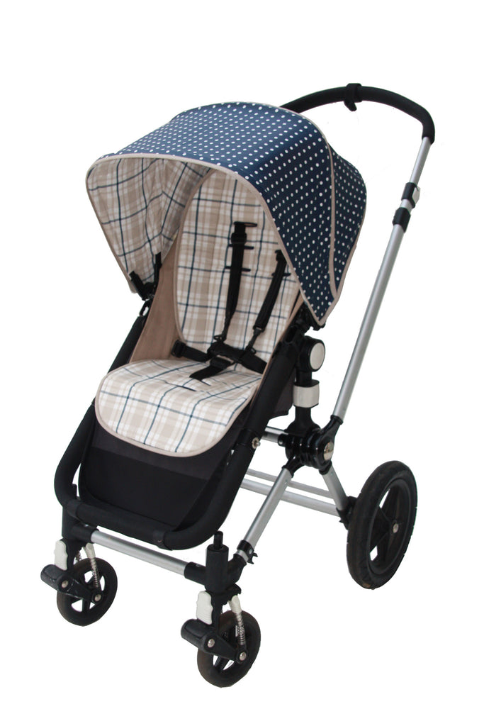 reversible seat pushchair