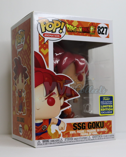 Signed*** Goku (Super Saiyan God) #24 Funko Pop! Animation Dragon B — Pop  Hunt Thrills