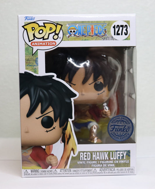 Funko POP! One Piece Red Hawk Luffy & Zoro (Enma) Vinyl Figure with  protector