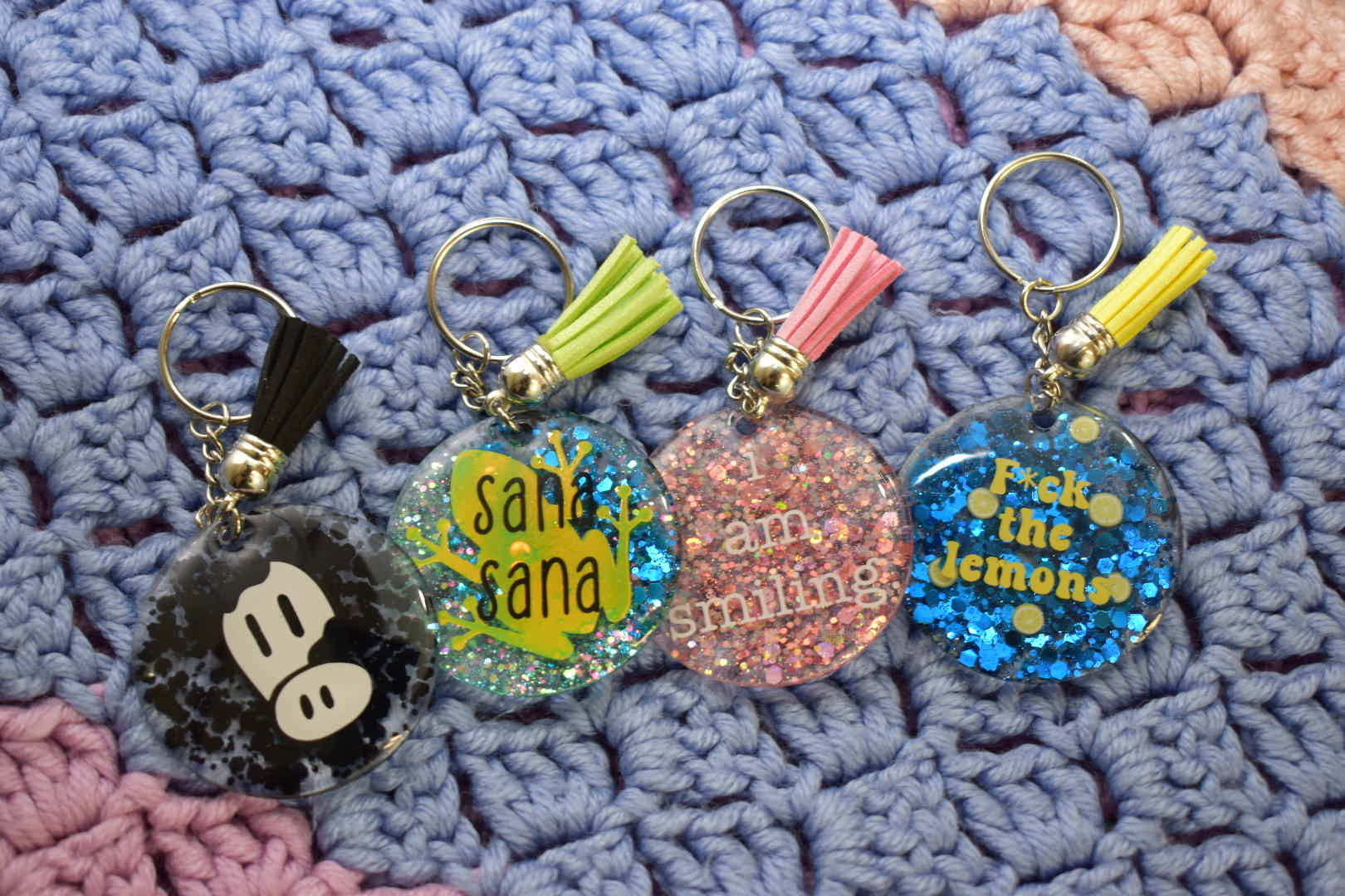 Keychains - "Catch Phrase" Collection