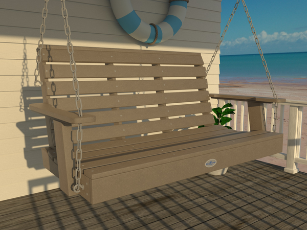 Riverside Porch Swing in Cabana Tan