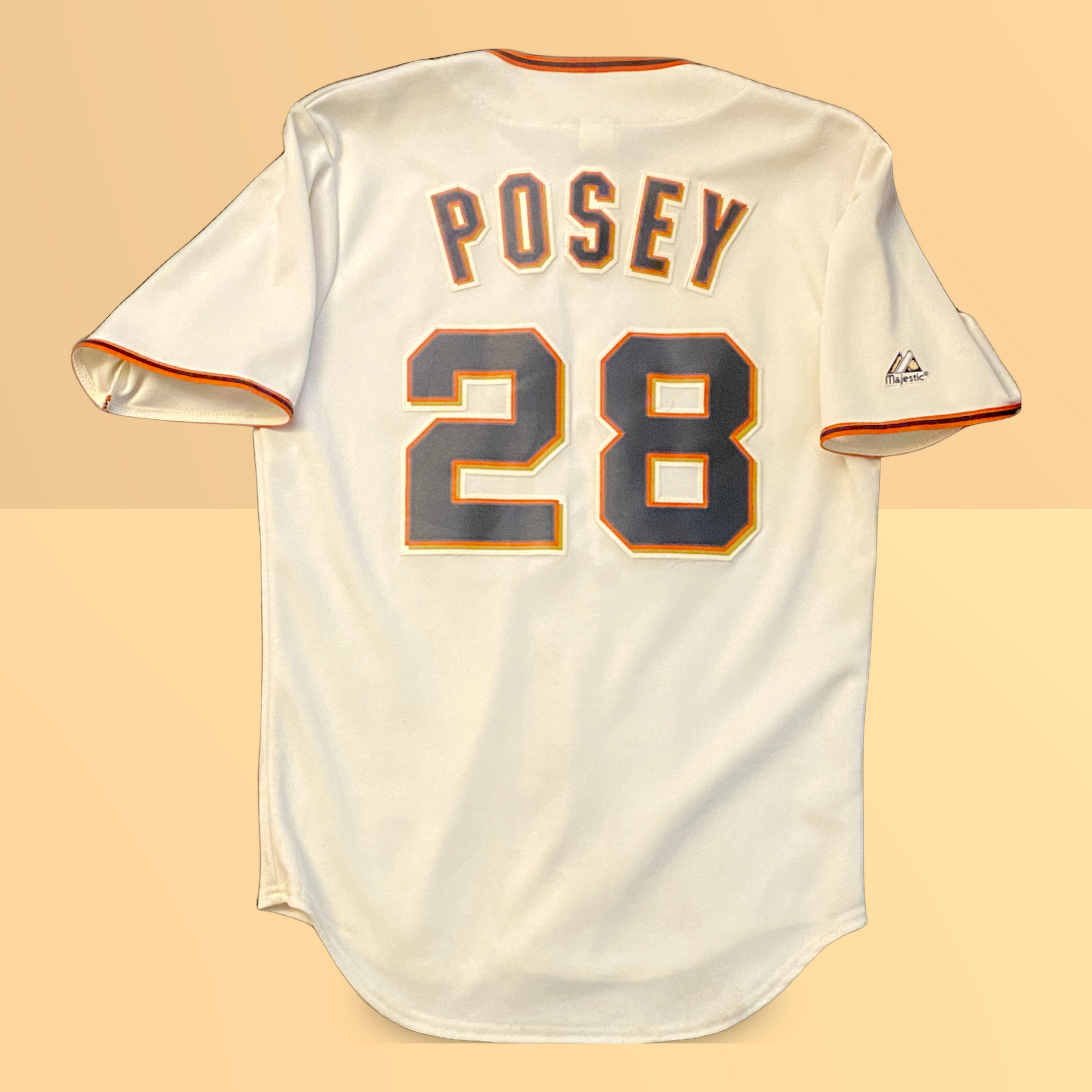 Majestic GIANTS POSEY28 Authentic ユニフォーム | www