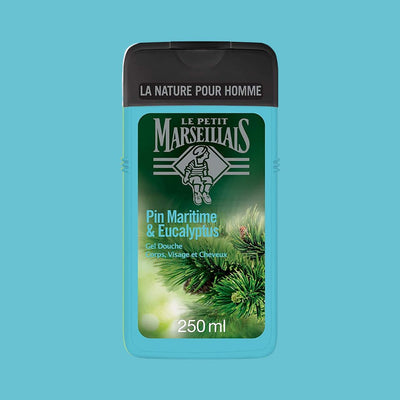 Le Petit Marseillais Shower Men: Maritime Pine & Eucalyptus 250ml