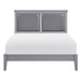 1519GY-1* Queen Bed - Cozy Peach Furniture