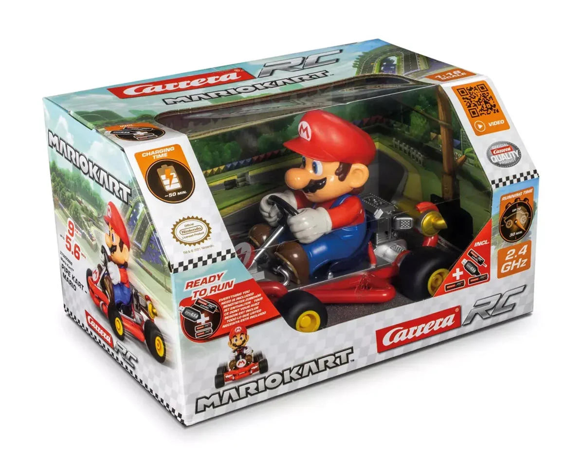 Carrera 2.4GHz Mario Kart™ Pipe Kart 1/18 R/C Car Mario
