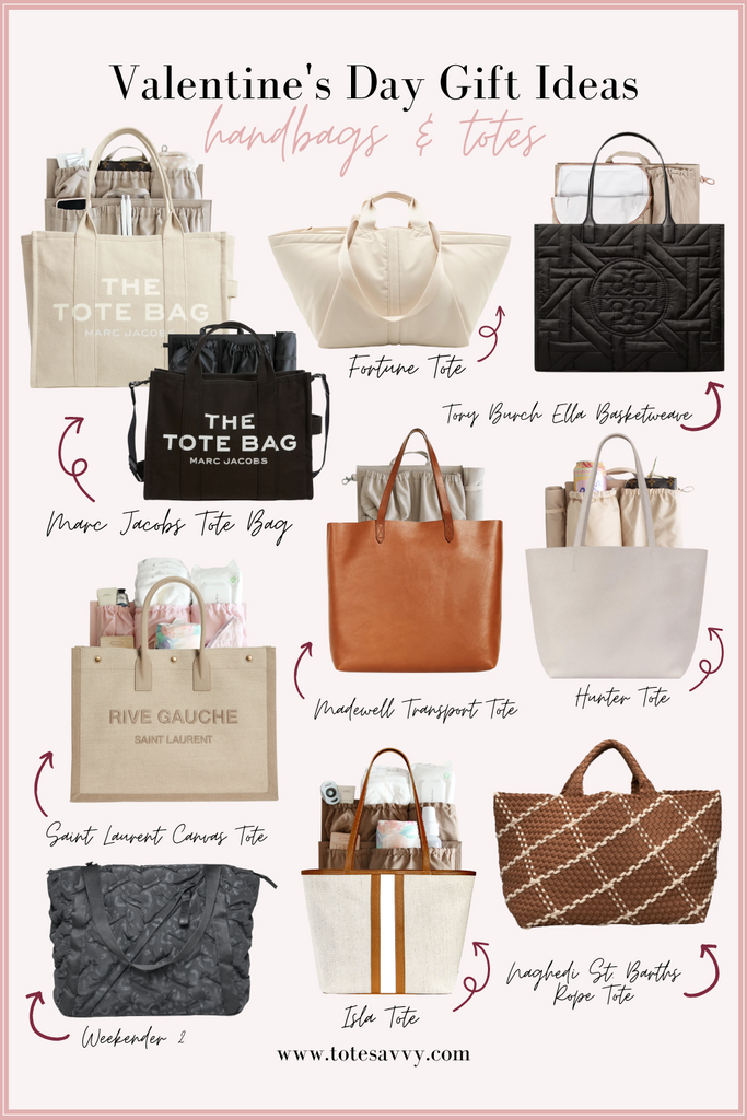 Valentine's Day Gift Guide Handbags and Totes and ToteSavvy Bag Organizers