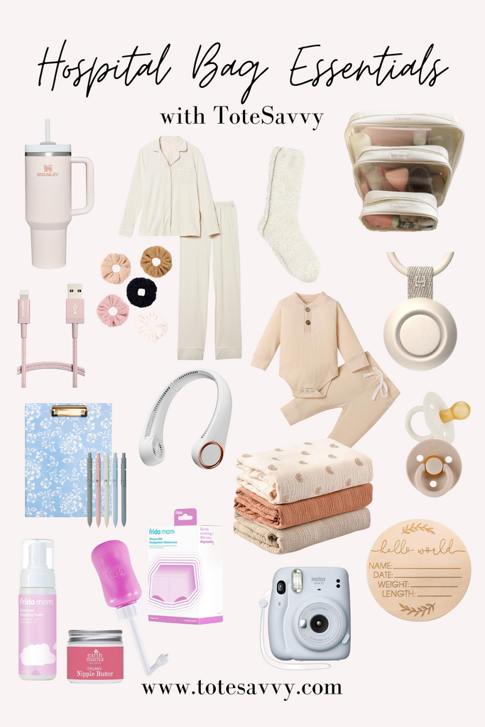 Hospital Bag Essentials for Mom and Baby