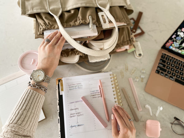 Office Bag Essentials with ToteSavvy and Day Designer