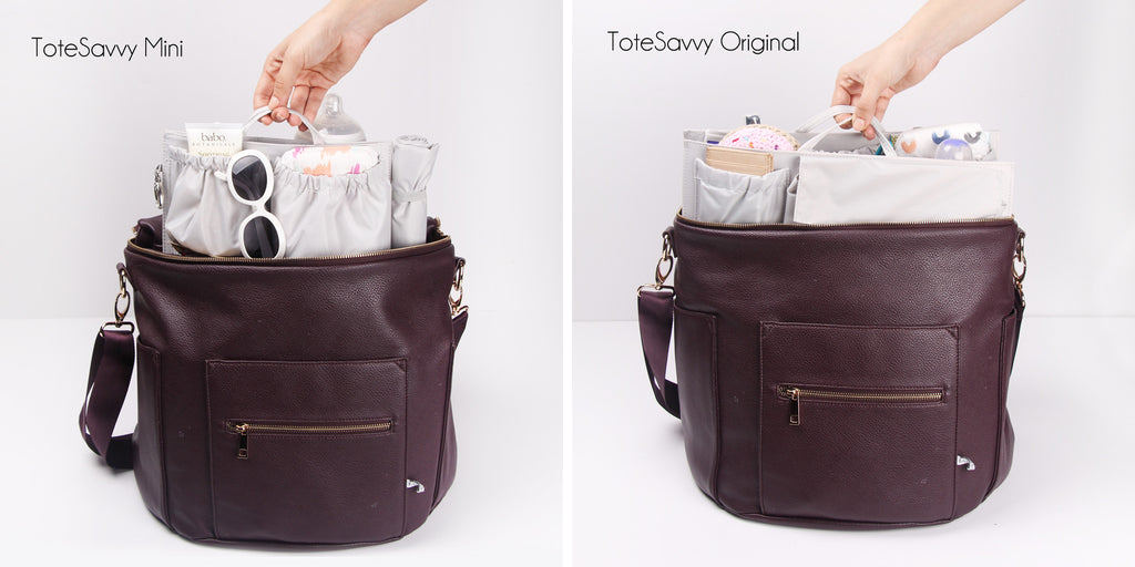 Fawn Design Bag: ToteSavvy vs. ToteSavvy Mini