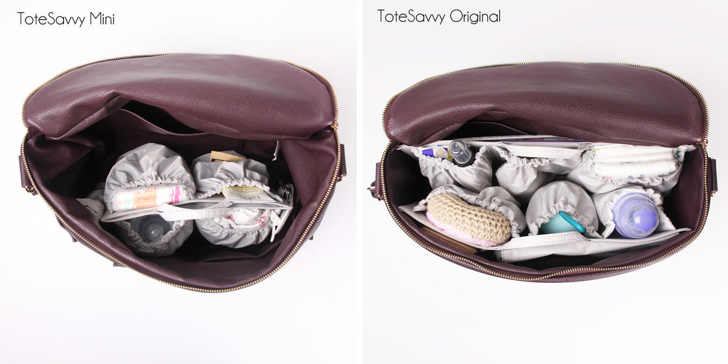 Fawn Design Bag: ToteSavvy vs. ToteSavvy Mini