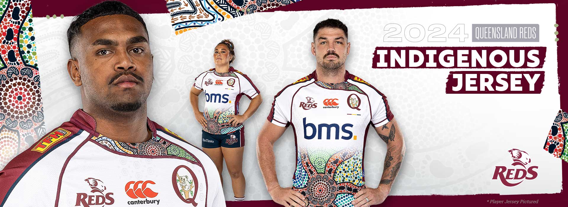 Queensland Reds Indigenous Jersey 2024