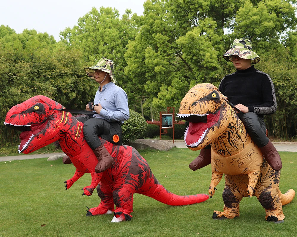 Inflatable Dinosaur Costume for Halloween and Parties