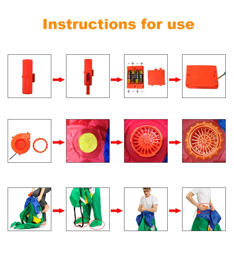 Inflatable Alien Costume for Kids & Adults - Fun Party Dress - Image 59