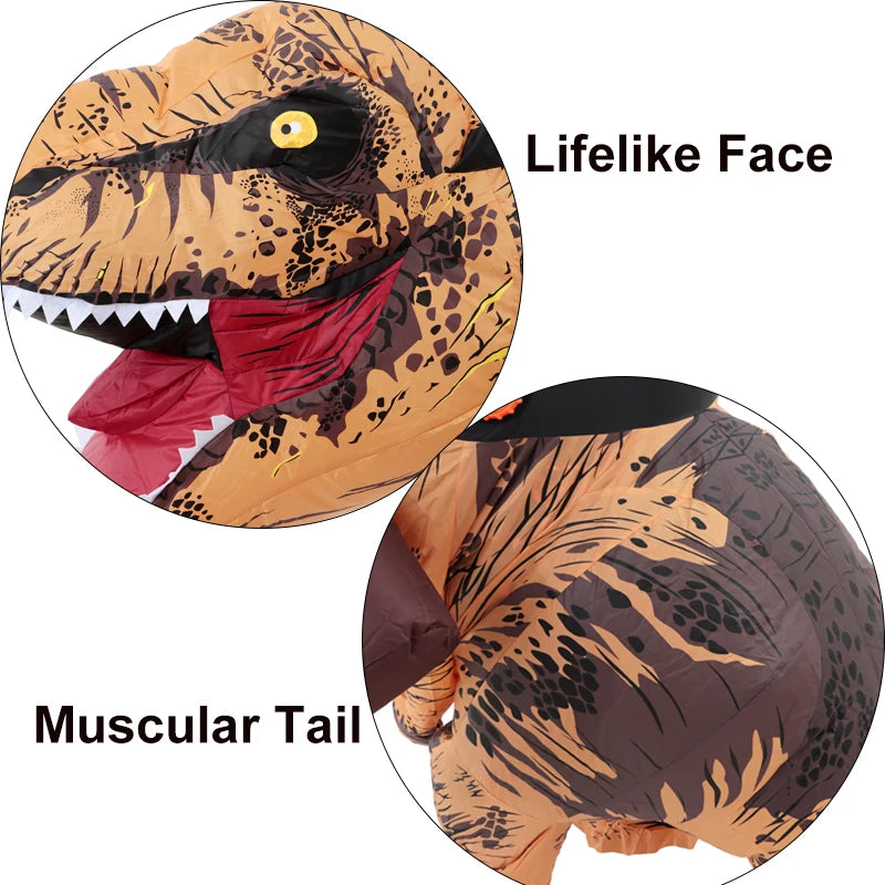 Inflatable Dinosaur Costume for Halloween and Parties - Image 21