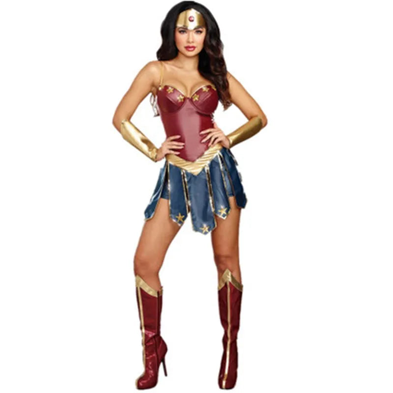 Super Goddess Masquerade Costume for Halloween and Carnivals - Image 9